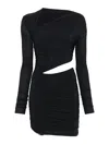 Amazuìn Vestido Corto - Pat Deep Black In Black