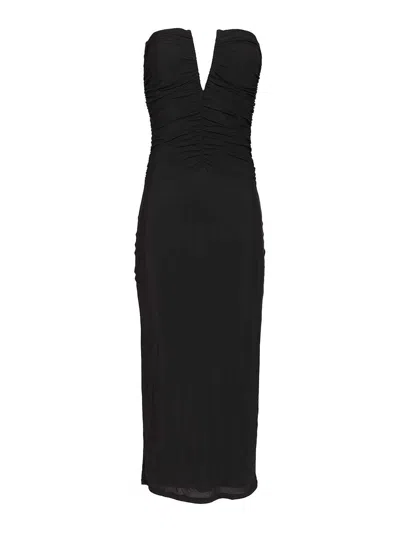 AMAZUÌN VESTIDO MIDI - NEGRO