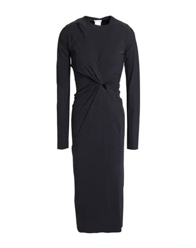 Amazuìn Woman Midi Dress Black Size Onesize Polyamide, Elastane