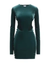 Amazuìn Woman Mini Dress Emerald Green Size Onesize Polyamide, Elastane In Green