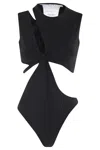 Amazuìn Black Body 'zali' With Cut-out Details