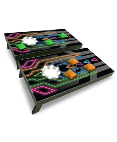 Ambassador Games Kids' Electronic Arcade Cornhole Neon Series, Set Of 8 In Multi