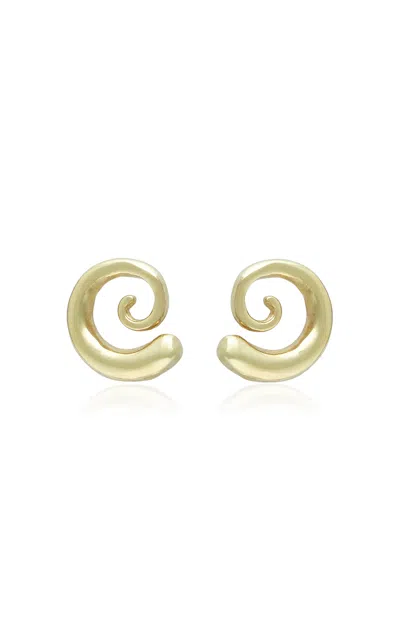 Ambelier 14k Yellow Gold Pictor Mini Earrings