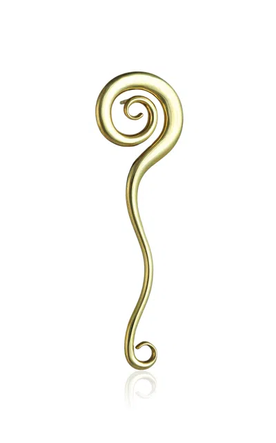 Ambelier 14k Yellow Gold Pictor Single Earring