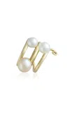 Ambelier 14k Yellow Gold Vela Earcuff In Multi