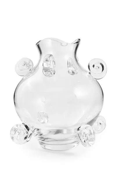 Ambelier Aries Crystal Vase In Transparent