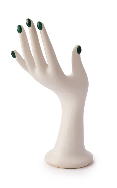 Ambelier Cepheus Vase With Malachite In Neutral