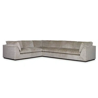 Ambella Big Sur Sectional In Amber,stormy Emerald