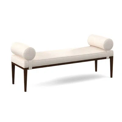 Ambella Brooklyn Bench In American Walnut,polly Snow