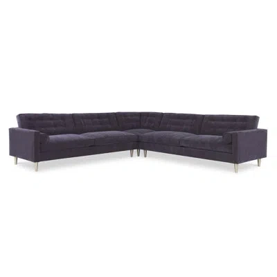 Ambella Campbell Sectional In Stormy Emerald