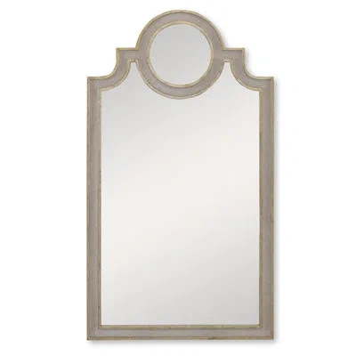 Ambella Chateau Accent Wall Mounted Mirror In Silver