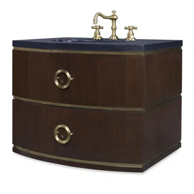 Ambella Cirque 28" Wall-mounted Single Bathroom Vanity Set