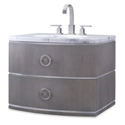 Ambella Cirque 28" Wall-mounted Single Bathroom Vanity Set