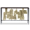 Ambella Collage 54'' Console Table In Walnut