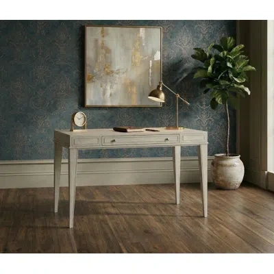 Ambella Daphne Desk In Light Grey Stain