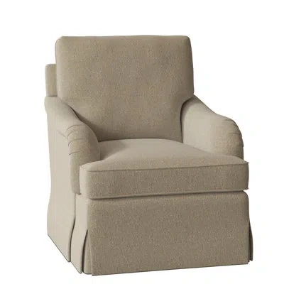 Ambella Everton 31" Wide Down Cushion Armchair In Libby Linen