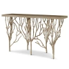Ambella Forest Console Table In Ivory Ceruse