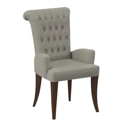 Ambella Gossamer Dining Room Chair - Small In American Walnut,libby 100% Polyester