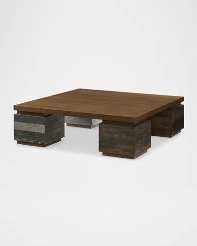 Ambella Hollis Cocktail Table In Brown