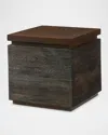 Ambella Hollis End Table In Walnut