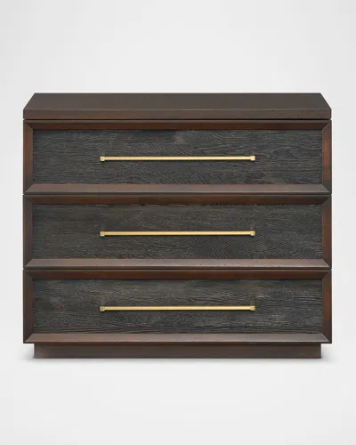 Ambella Hollis Nightstand In Gray