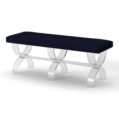 Ambella It's Clearly U Upholstered Bench In Margaret Uniform