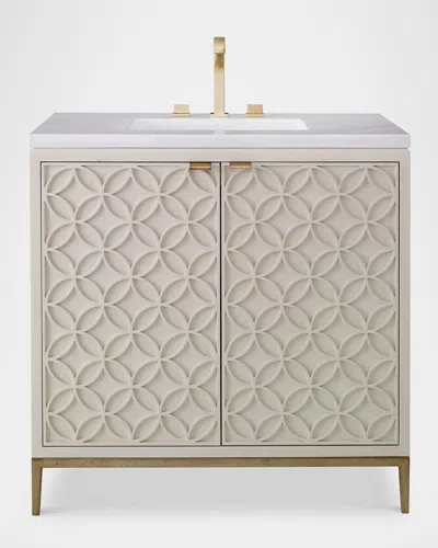 Ambella Italian Sink Chest In Linen