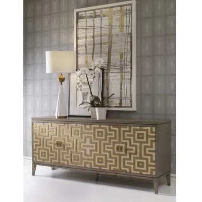 Ambella Labyrinth 78" Wide Sideboard In Brown