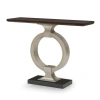 Ambella Oculus 42" Console Table In Dark Walnut
