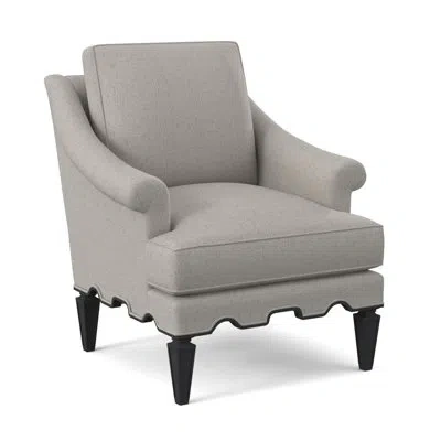 Ambella Palm Beach Chair In Espresso,libby Linen