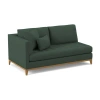 Ambella Paramount Sectional In Amber,stormy Emerald