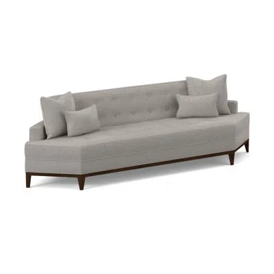 Ambella Perspective Sofa In American Walnut,libby Linen