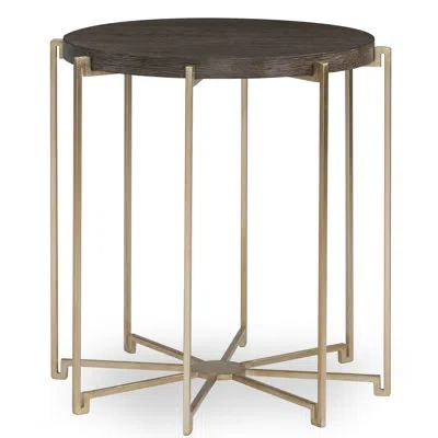 Ambella Radiate End Table In Brown