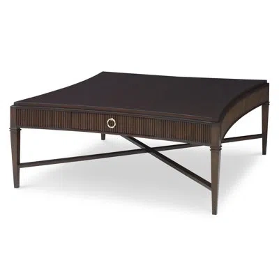 Ambella Reeded Coffee Table In Brown
