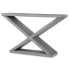 Ambella Salone 56" Solid Wood Console Table In Light Gray