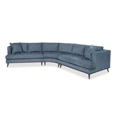 Ambella Sectional In Stormy Emerald,amber
