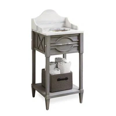 Ambella Spindle 19" Single Bathroom Vanity Set