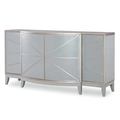 Ambella Starburst 70" Wide Sideboard In Polar Blue