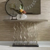 Ambella Waves 54" Console Table In Brown
