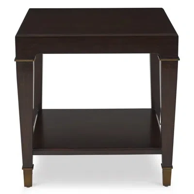 Ambella Whitehaven Square End Table In Walnut