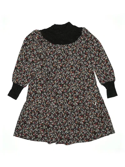 Pre-owned Amber Kids' Dress In Black