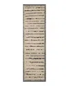 Amber Lewis X Loloi Amber Lewis Briyana Bri-04 Runner Area Rug, 2'6 X 8'6 In Natural/black
