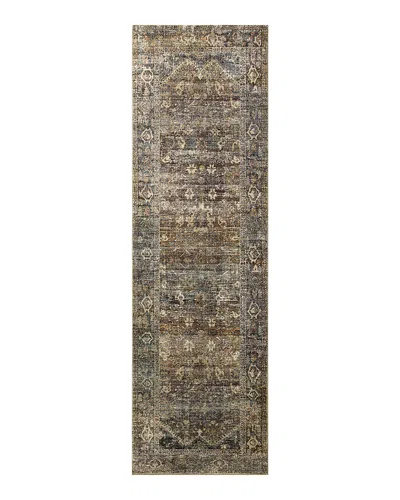 Amber Lewis X Loloi Amber Lewis Morgan Mog-05 Runner Area Rug, 2'3 X 9'6 In Spice Lag/red