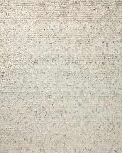 Amber Lewis X Loloi Amber Lewis Woodland Woo-01 Area Rug, 6' X 9' In Silver