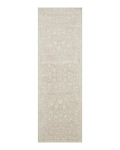 Amber Lewis X Loloi Amber Lewis Zuma Zum-04 Runner Area Rug, 2'7 X 10' In Sand/stan