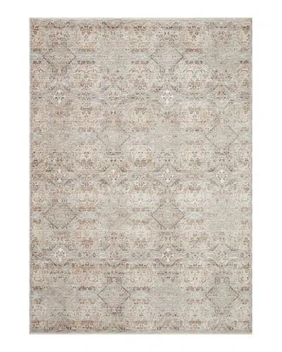 Amber Lewis X Loloi Amber Lewis Zuma Zum-05 Area Rug, 5'3 X 7'9 In Silver
