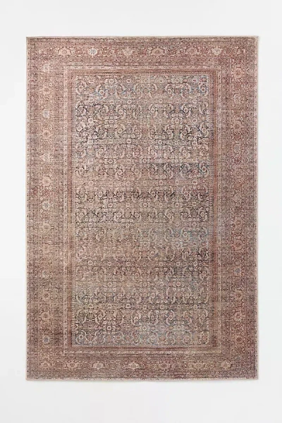 Amber Lewis X Loloi Flatwoven Persian-inspired Rug In Brown