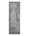 Amber Lewis X Loloi Gwyneth Gwy-01 Runner Area Rug, 2'9 X 8' In Denim Mist