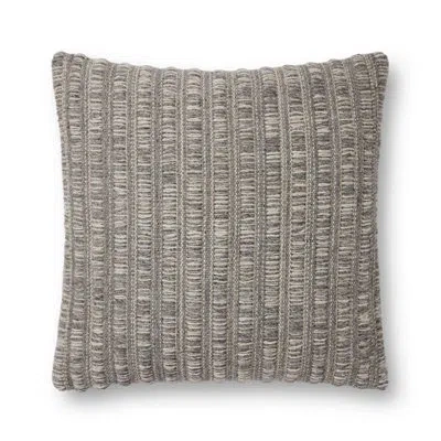 Amber Lewis X Loloi Kit Grey / Natural Pillow In Pillow Cover Only - No Insert