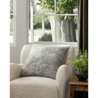 Amber Lewis X Loloi Pacifica Square Pillow Cover And Insert In Pillow Cover Only - No Insert